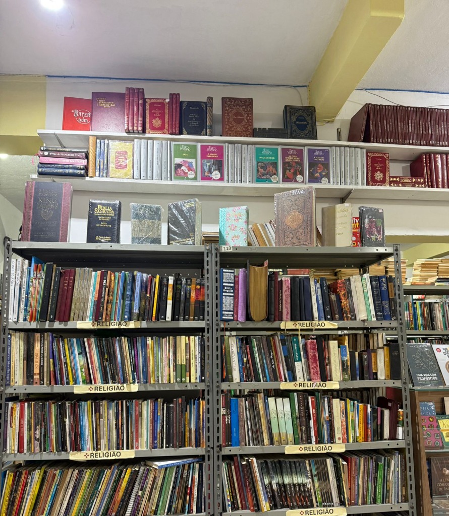 Interior do Sebo